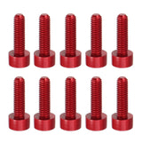 Suleve,M3AH2,10pcs,M3x10mm,Socket,Screws,Aluminum,Alloy