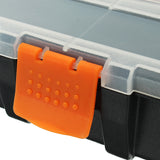 Grids,Plastic,Assortment,Storage,Double,Layer,Crafts,Tools,Parts,Container,Organizer