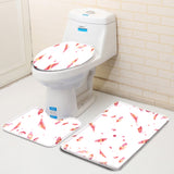 Bathroom,Pedestal,Toilet,Cover,Shower,Curtain,Hooks