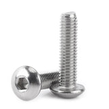 Suleve,MXSH3,440Pcs,Stainless,Steel,Button,Socket,Screws,Bolts,Assortment