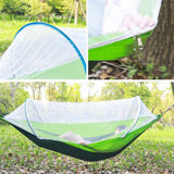 Person,260x150cm,Hammock,Netting,Mosquito,Automatic,Ultralight,Folding,Swing,Sleeping,Camping,Hiking,Travel,300kg