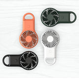 Handheld,Colorful,Speed,Carabiner,Summer,Cooling,Rechargeable,Camping,Travel