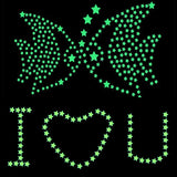 Honana,100PCS,Fluorescent,Sticker,Decor,Sticker