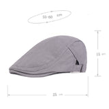 Washable,Cotton,Breathable,Peaked,Outdoor,Leisure,Literary,Youth,Beret