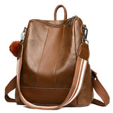 Women,School,Leather,Girls,Backpack,Outdoor,Travel,Portable,Handbag,Shoulder