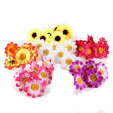 100Pcs,Artificial,Daisy,Gerbera,Heads,Flowers,Wedding,Birthday,Party,Decorations