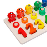 Preschool,Learning,Montessori,Counting,Board,Digital,Shape,Pairing,Educational