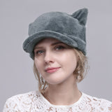 Women,Winter,Artificial,Fahion,Winter,Ladies,Beret