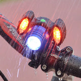 XANES,800LM,Bicycle,Warning,Light,Zoomable,Waterproof,Front,Light,Modes,Charging