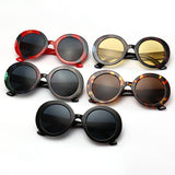 Women,UV400,Round,Frame,Sunglasses,Outdoor,Retro,Goggle