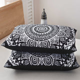 Bedding,Bohemian,National,Style,Pillowcase,Quilt,Cover,Queen
