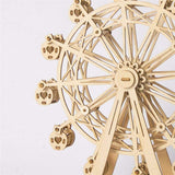 Woodcraft,Construction,Ferris,Wheel,Wooden,Model,Jigsaw,Puzzle,Adults