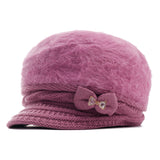 Womens,Leisure,Winter,Velvet,Beret,Outdoor,Thicken