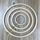 Wooden,Embroidery,Hoops,Cross,Stitch,Sewing,Tools,Craft,Frame,Machine