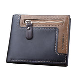 IPRee,Men's,Short,Wallet,Leather,Travel,Trifold,Credit,Holder,Purse