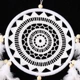White,Flower,Dream,Catcher,Chimes,Indian,Style,Feather,Pendant,Dream,Catcher,Decorations