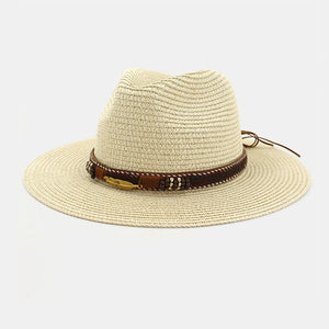 Unisex,Sunscreen,Travel,Beach,Elegant,Seaside,Straw