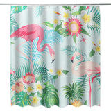 Bathroom,Flamingo,Shower,Curtain,Pedestal,Toilet,Cover