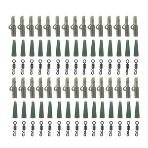 90pcs,Fishing,Tackle,Safety,Quick,Change,Swivels,Rubbers