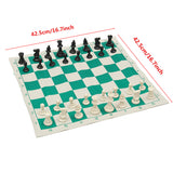 42.5x42.5cm,Chess,Folding,Chess,Traditional,Adult,Children,Family,Activity,Storage