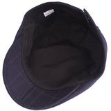 Plaid,Forward,Beret,Outdoor,Breathable,Gatsby,Newsboy,Hunting,Visor