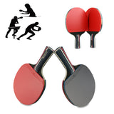 Table,Tennis,Racket,Rubber,Handle,Paddle,Outdoor,Sport,Training,Paddle,Balls