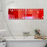 Kinetoscope,Shape,Mirror,Stickers,Bedroom,Office,Decor