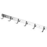 Stainless,Steel,Hooks,Clothes,Holder,Mounted,Hanger