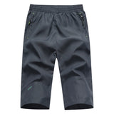 Summer,Polyester,Quick,Workout,Shorts,Elastic,Waist,Short,Cooling,Fresh,Protection,Shorts