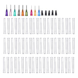 Blunt,Dispensing,Needle,Clear,Protector,Black,Tipped,Syringe,Refilling,Measuring,Liquid,Industrial,Applicator,Different,Gauge