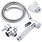 Stainless,Steel,Handheld,Douche,Bidet,Sprayer,Shower,Toilet,Adapter