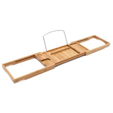 Bathtub,Caddy,Bamboo,Holder,Bathroom,Glass,Reading,Stand