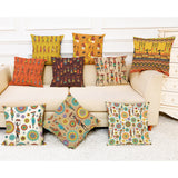 Ethnic,Style,Cotton,Linen,Cushion,Cover,Square,Decoration,Pillowcase,House,Decor,Pillow