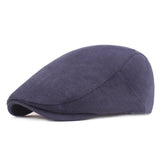 Washed,Cotton,Stripe,Beret,Outdoor,Sport,Adjustable,Visor,Forward