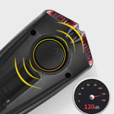 XANES,1200LM,Front,Light,Waterproof,120dB,Charging,Night,Riding,Warning