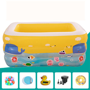 Inflatable,Swimming,Aerated,Square,Newborn,Water,Bathing