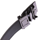 Automatic,Buckle,Business,Leisure,Black,Leather