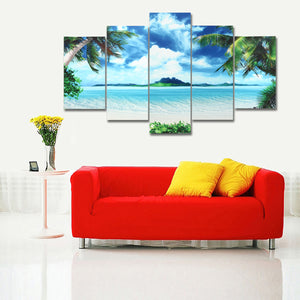 Canvas,Paintings,Seascape,Beach,Printing,Modern,Decor