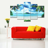 Canvas,Paintings,Seascape,Beach,Printing,Modern,Decor