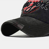 Cotton,Ripped,Washed,Casual,Fashion,Baseball