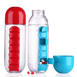 IPRee,600ml,Water,Bottle,Capsule,Organizer,Drinking