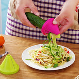 Kitchen,Gadget,Funnel,Vegetable,Carrot,Radish,Cutter,Peeler