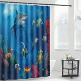 Bathroom,European,Marine,Starfish,Decoration,Style,Decoration,Carpet,Toilet,Cover,Bathroom,Shower,Curtain