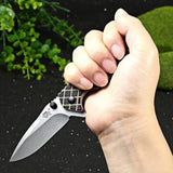 Sanrenmu,Multifunction,Folding,Knife,Outdoor,Survival,Knife,Stripe,Knife