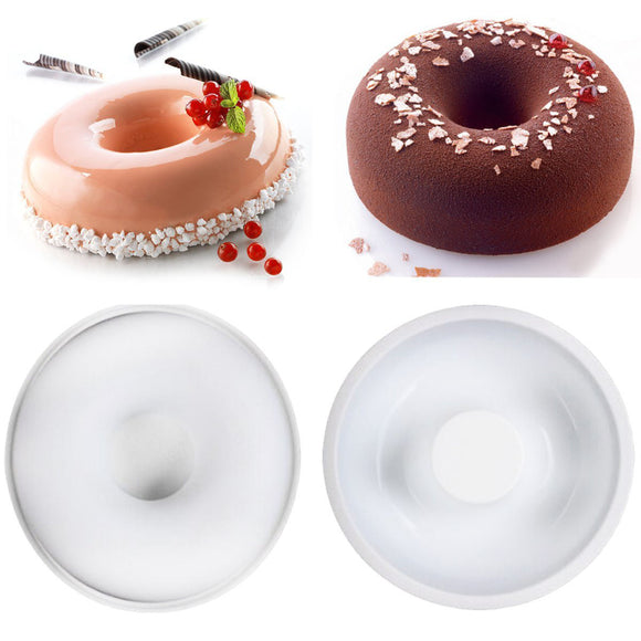 Silicone,Donut,Mould,Muffin,Chocolate,Mousse,Baking