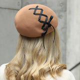 British,Style,Chain,Beret