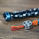 TITANER,Titanium,Alloy,Buckle,Blade,Parachute,Pendant,Multi,Tools