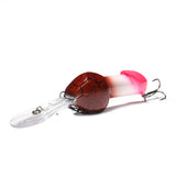 ZANLURE,Minnow,Fishing,Diving,Swimbait,Funny,Rattle,Crankbait,Spinner,Trible,Hooks