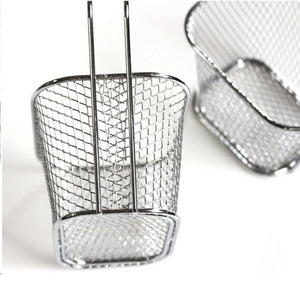 Honana,Electroplate,Stainless,Steel,Frying,Basket,Basket,Strainer