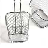 Honana,Electroplate,Stainless,Steel,Frying,Basket,Basket,Strainer